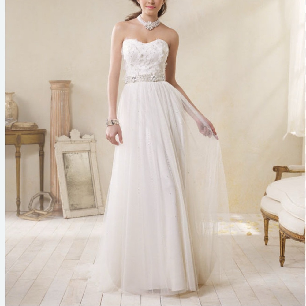 alfred angelo gown dress wedding prom padgent